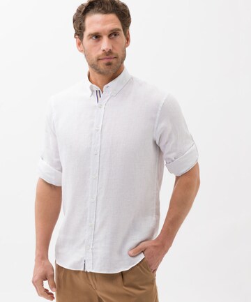 BRAX Regular fit Button Up Shirt 'DIRK' in White: front
