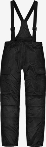 Pantalon outdoor 'Aoraki' normani en noir : devant