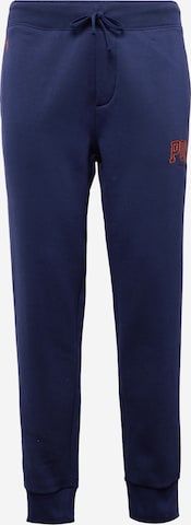 Effilé Pantalon Polo Ralph Lauren en bleu : devant