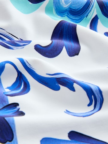 Next - Bustier Traje de baño en azul