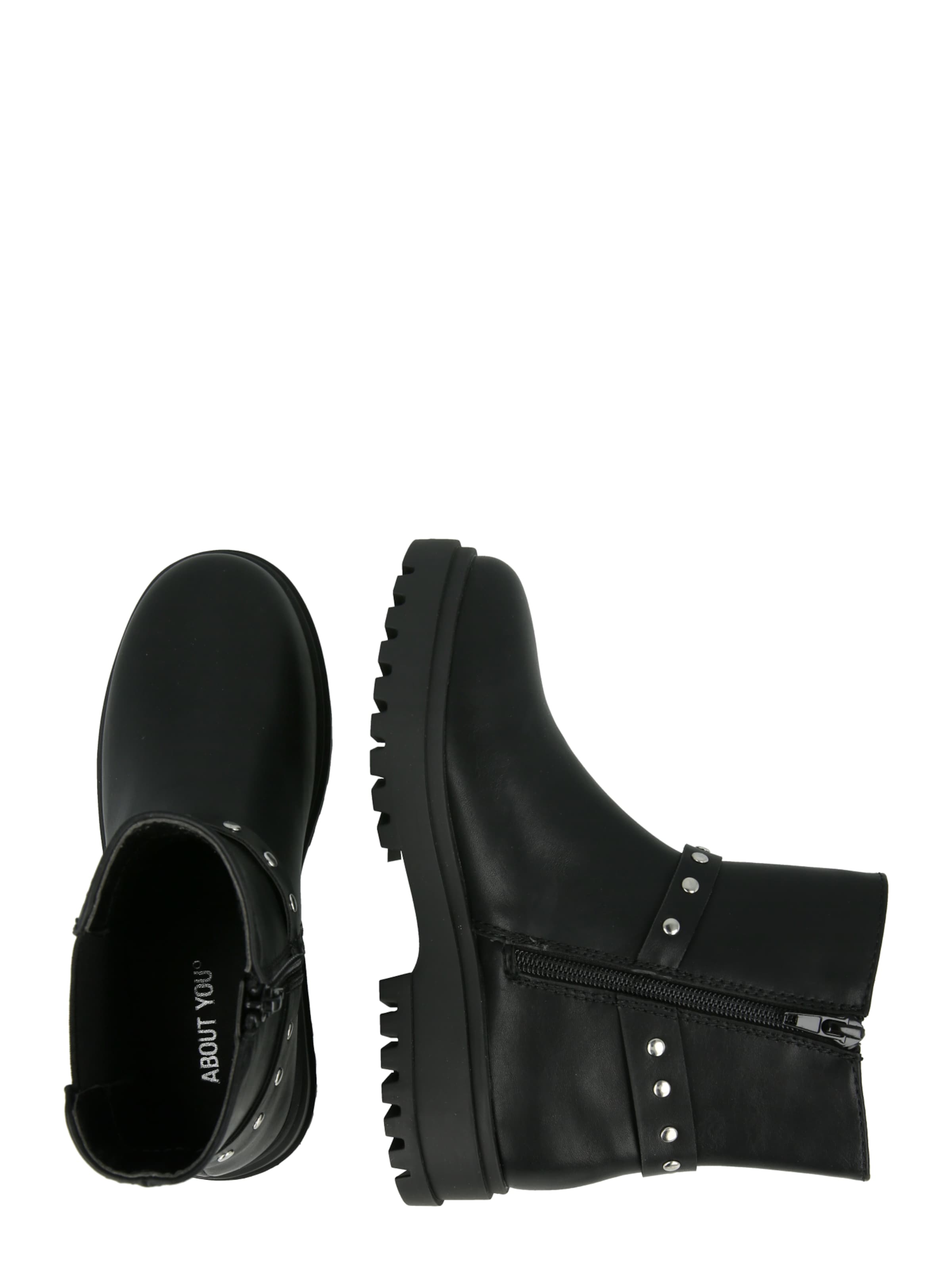 ABOUT YOU Boots 'Josie' in Black