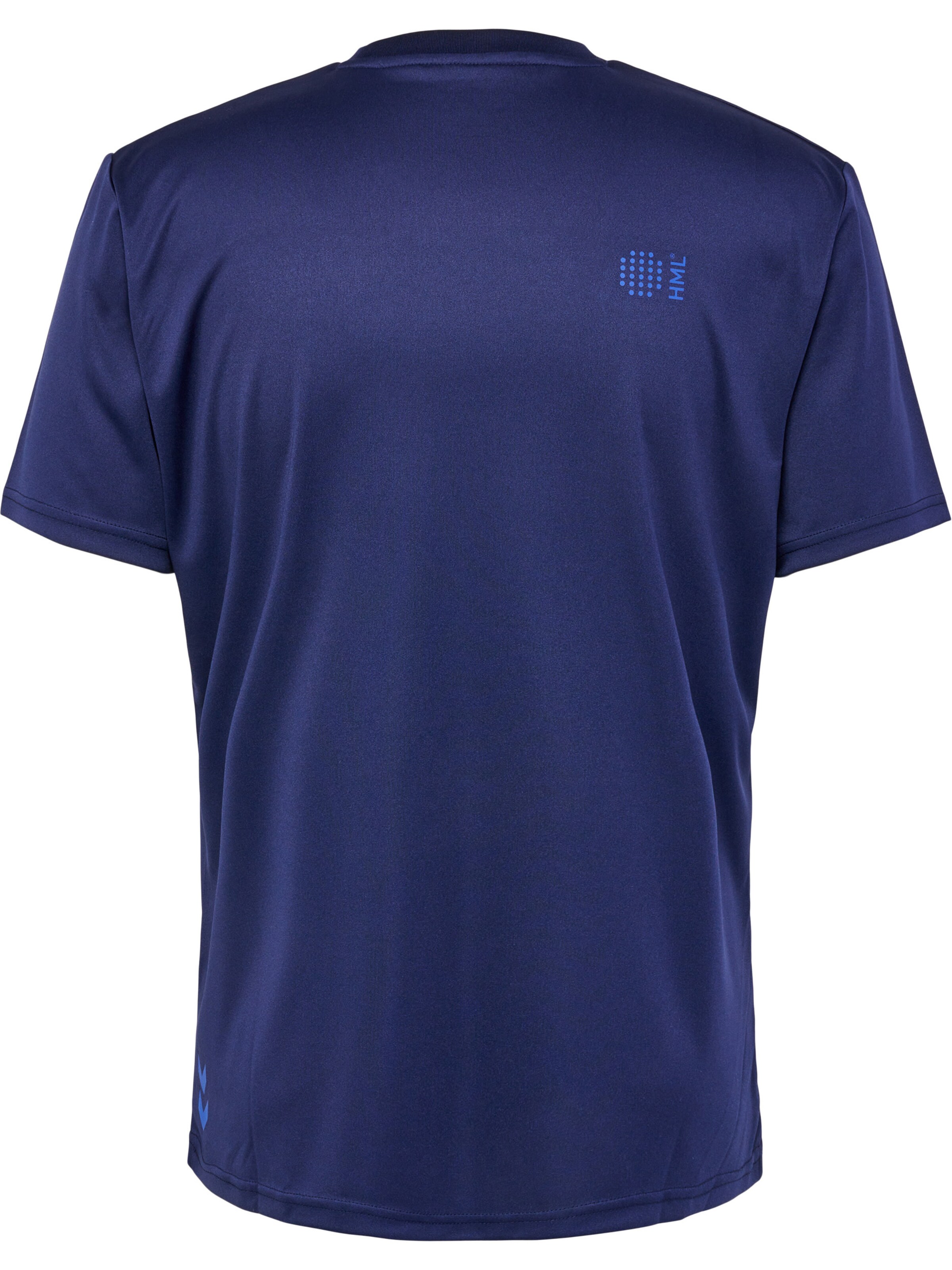T-Shirt fonctionnel 'Court' Hummel en bleu