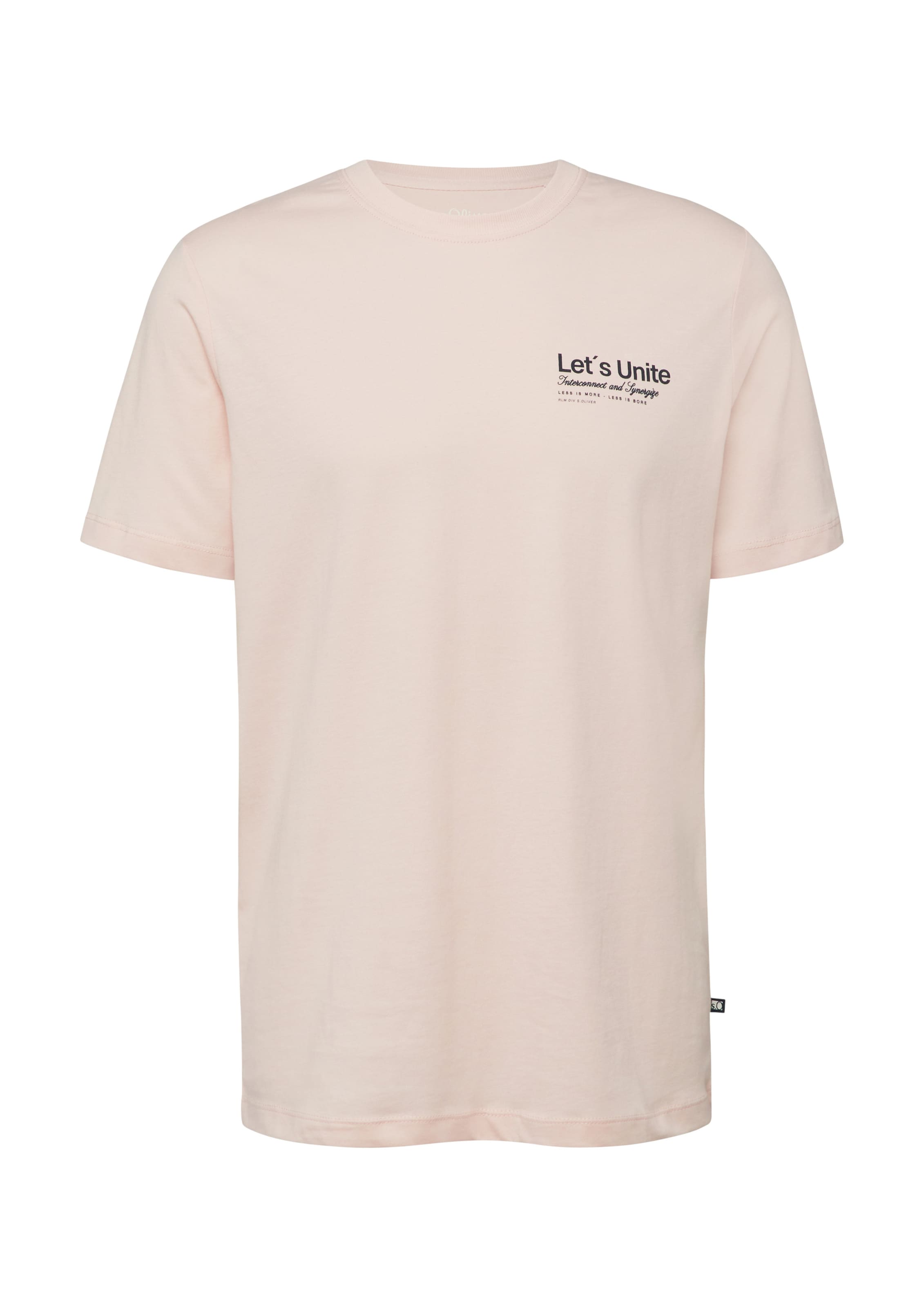 T-Shirt s.Oliver en rose : devant