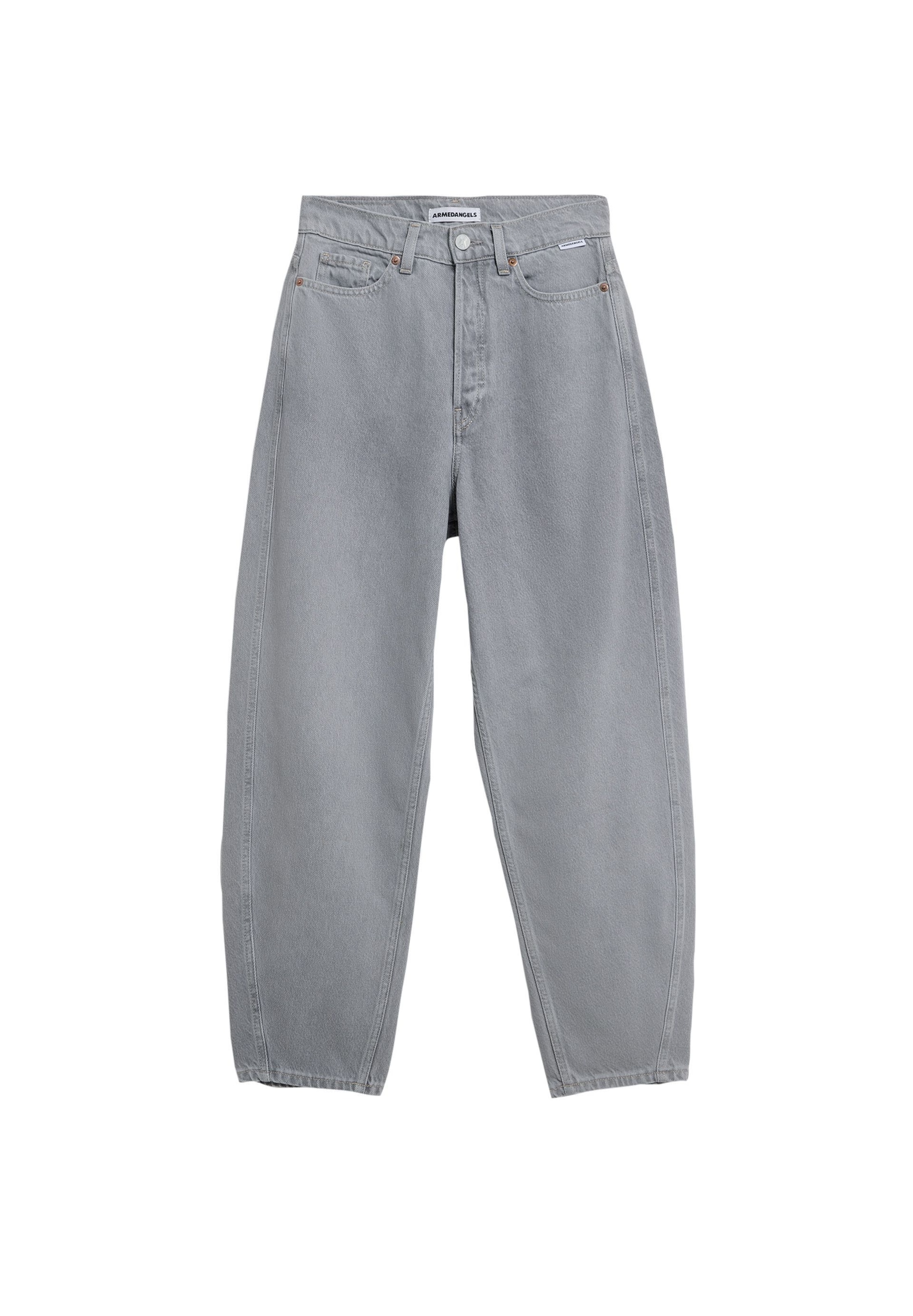 ARMEDANGELS Loosefit Jeans in Grijs: voorkant