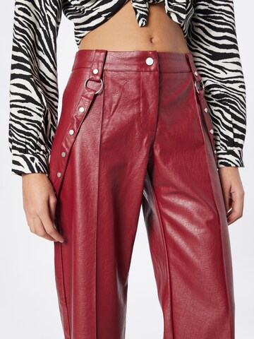 The Ragged Priest Regular Pants 'CHALISE' in Red