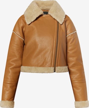 faina Between-Season Jacket in Brown: front