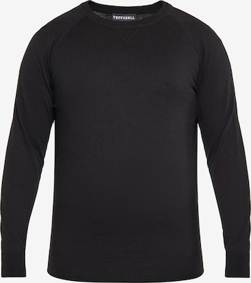 TUFFSKULL - Pullover em preto: frente