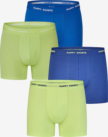 Boxers ' Fresh Print Sets ' Happy Shorts en bleu : devant
