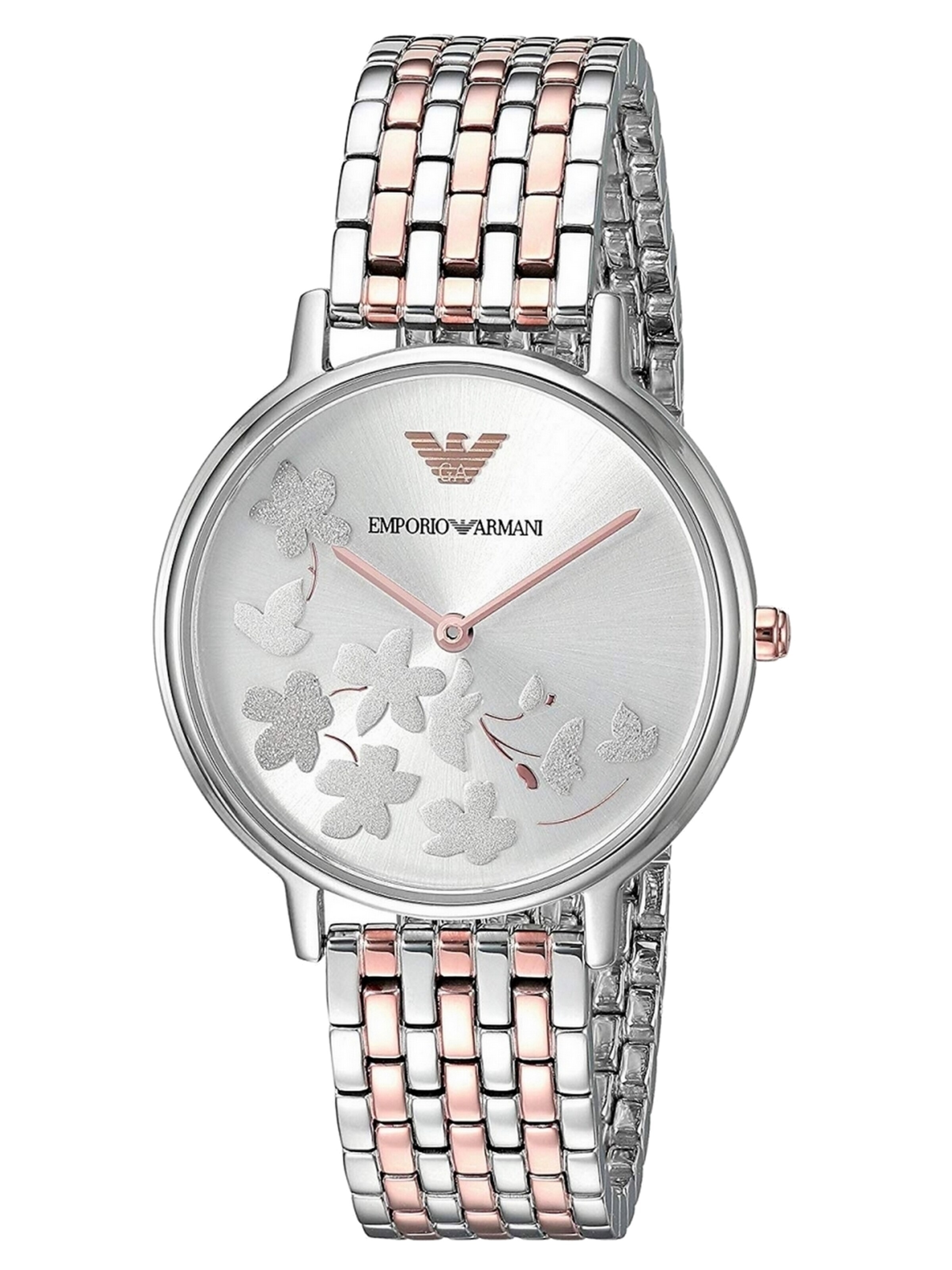 Emporio Armani - Reloj analógico 'Kappa' en plata: frente