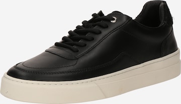 Filling Pieces Matalavartiset tennarit värissä musta: etupuoli