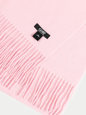 GOBI Cashmere Halsduk 'Unisex Cashmere Fringed Scarf' i rosa
