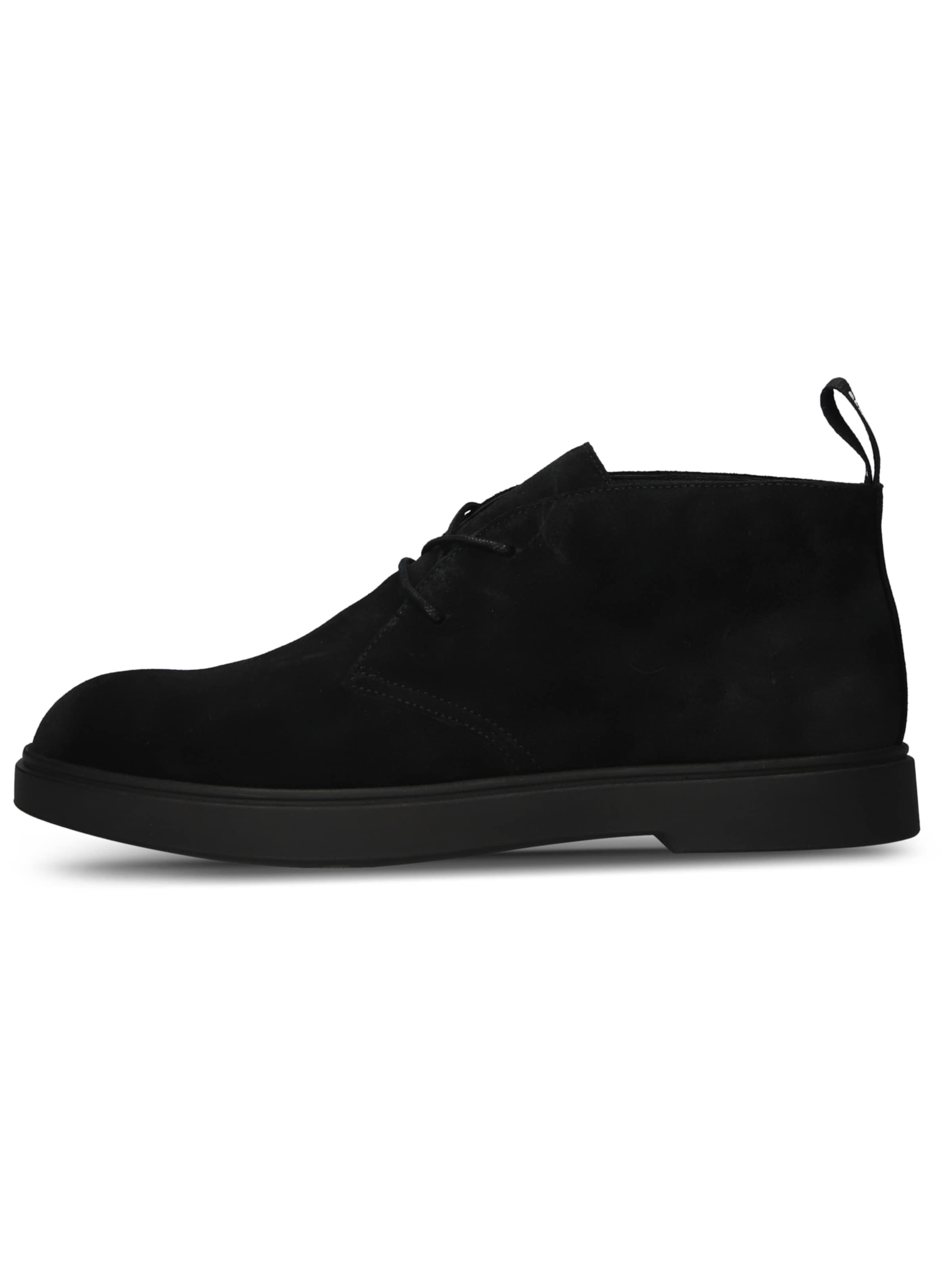 BLACKSTONE Lace-up shoe in Black: front