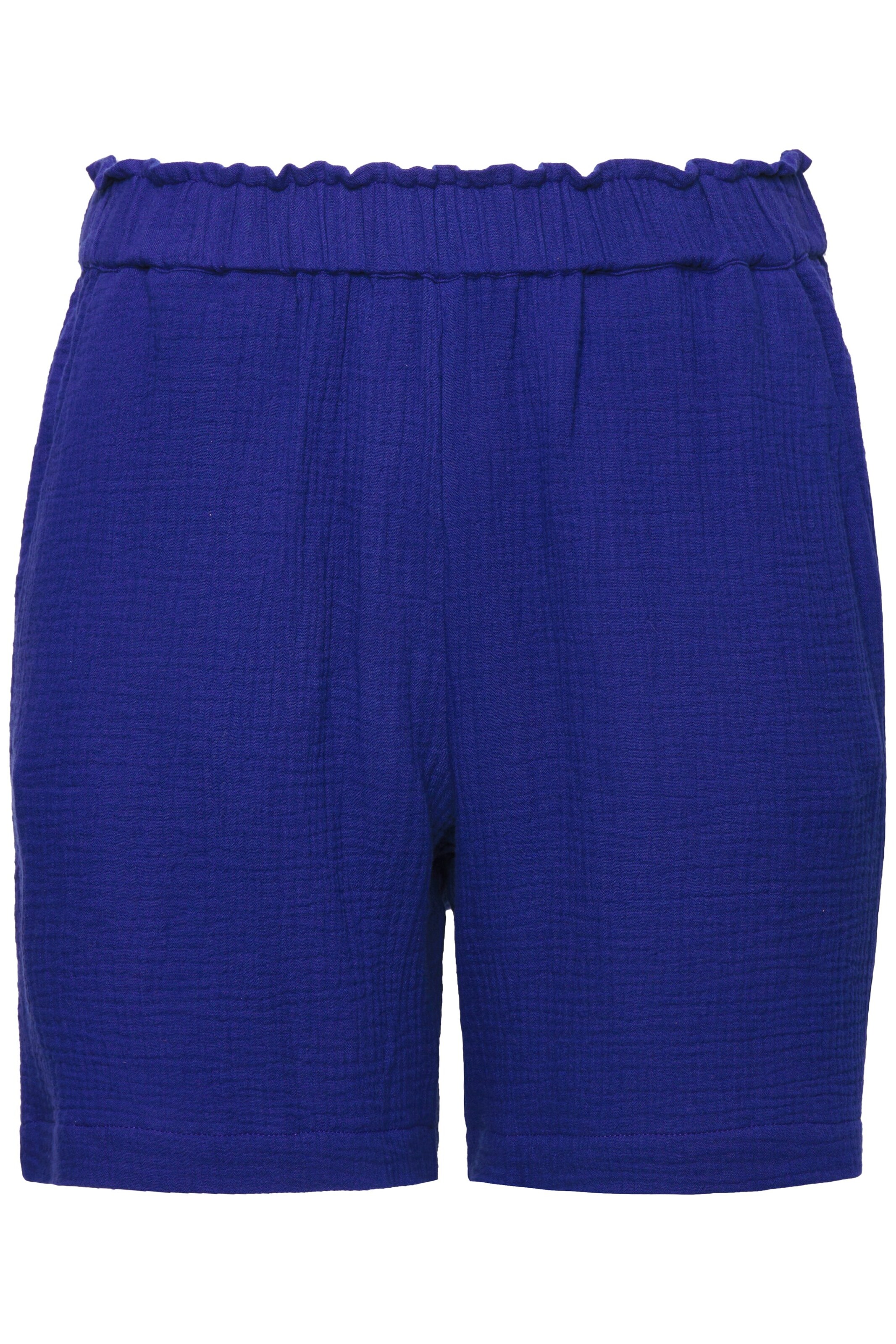 Studio Untold Wide Leg Hose in Blau: Vorderseite