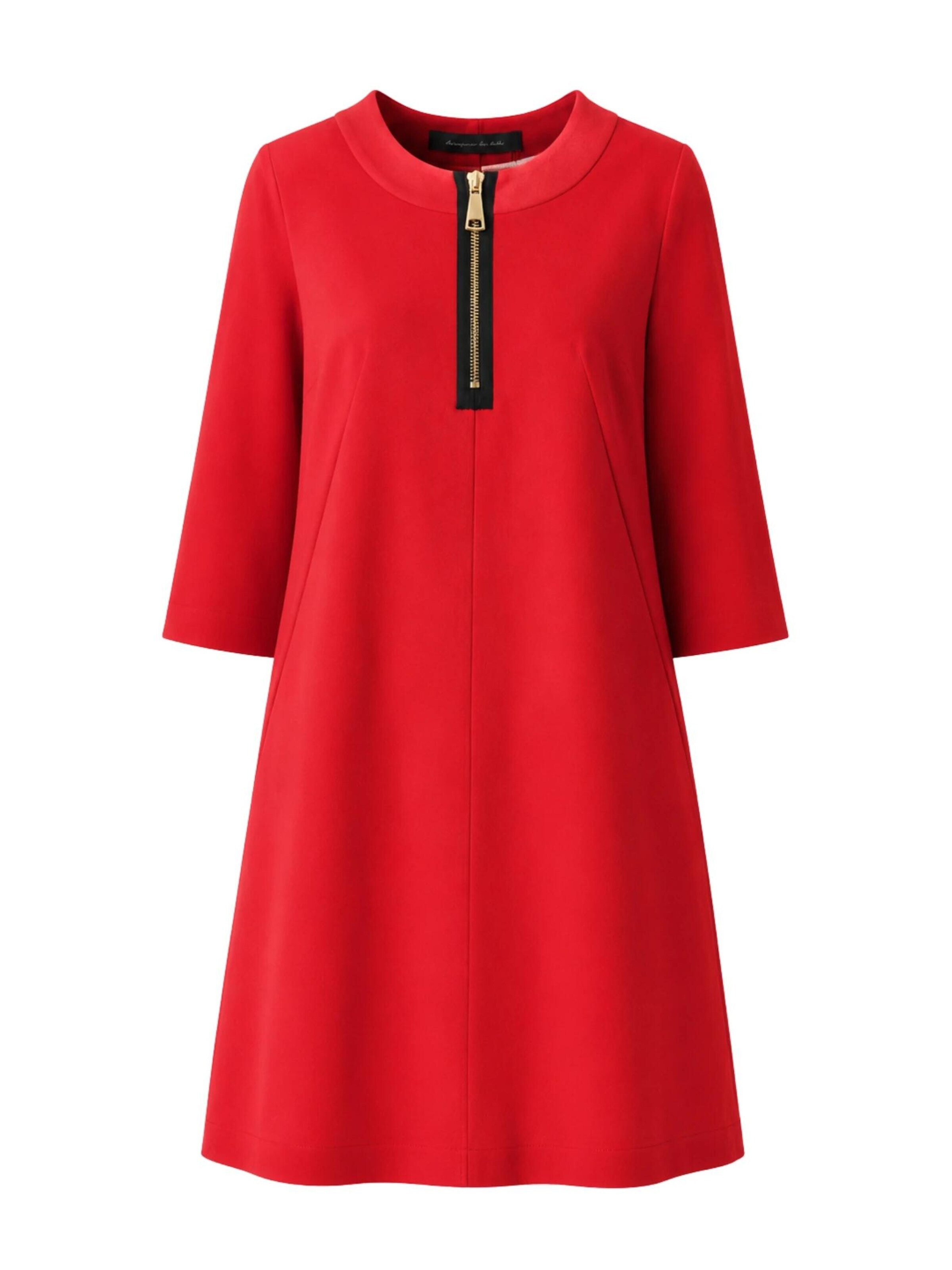 Robe 'UMA Dress' Christine on the clouds en rouge : devant