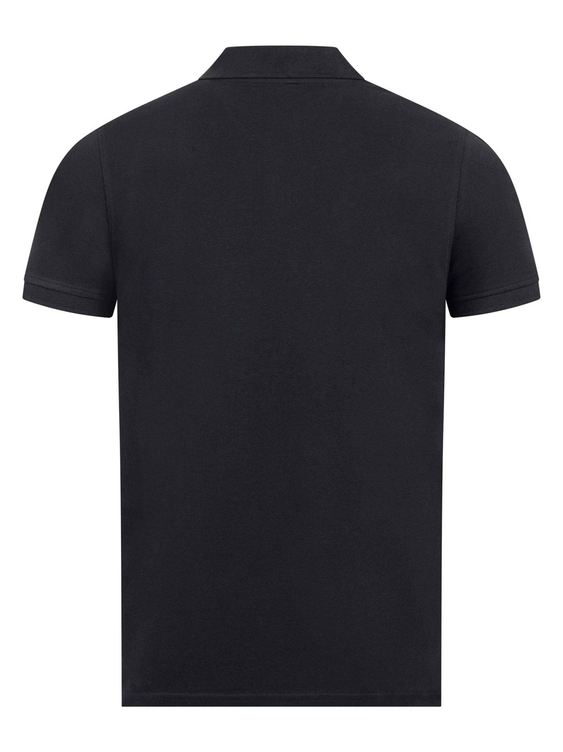 U.S. POLO ASSN. Poloshirt in Schwarz