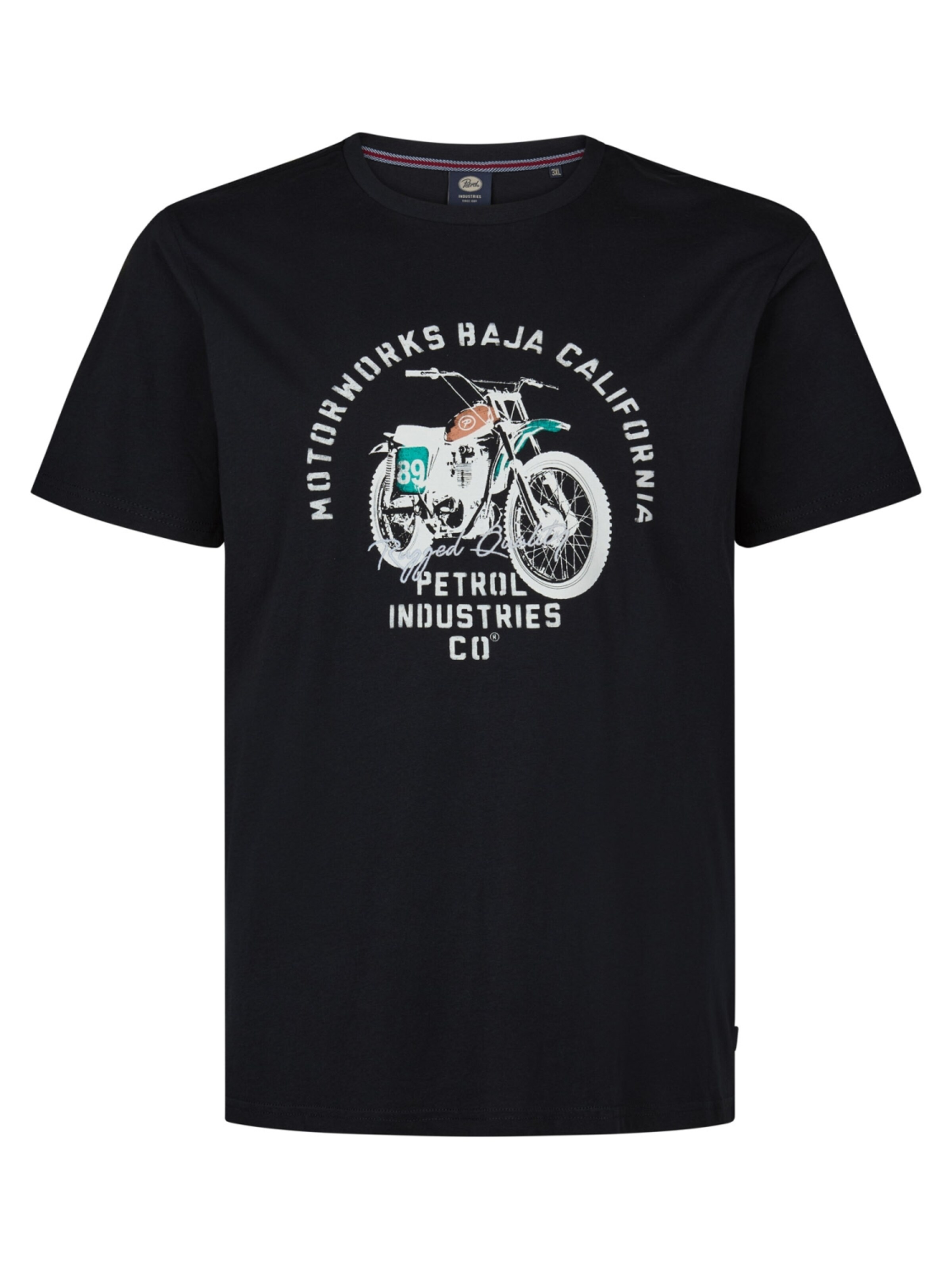 PETROL Shirt 'Classic' in 5XL/Regular in Black, Item view