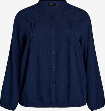 mėlyna Zizzi Palaidinė 'VVIVA': priekis