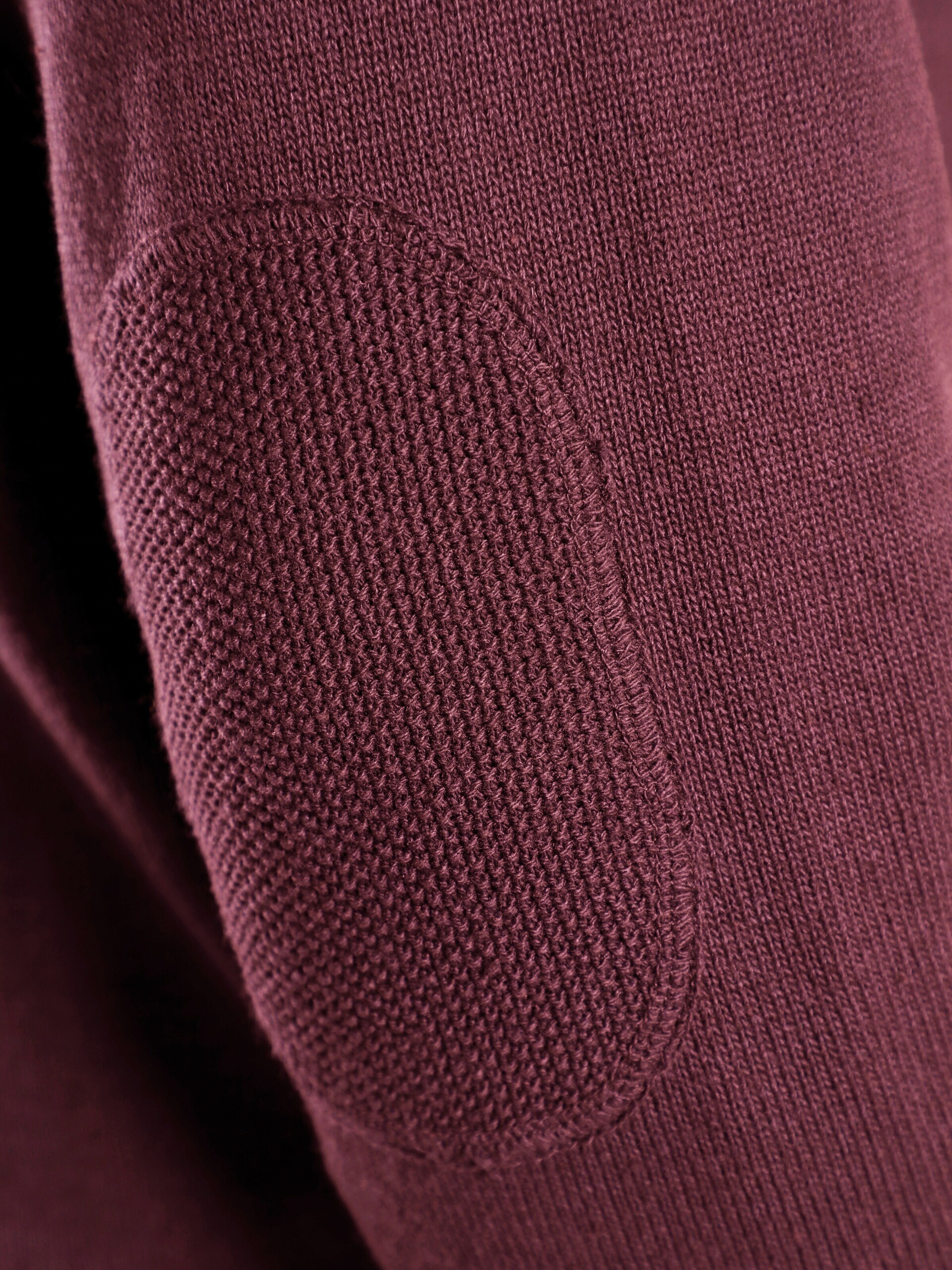 Charles Colby Strickjacke 'Earl Thomas' in Rot