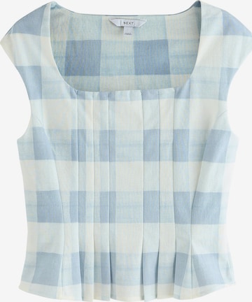 Chemisier Next en bleu : devant