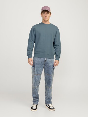JACK & JONES Sweatshirt 'JJEStar' i blå