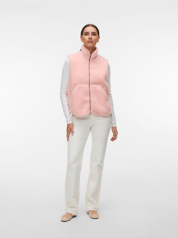Gilet 'VMJosefine' VERO MODA en rose