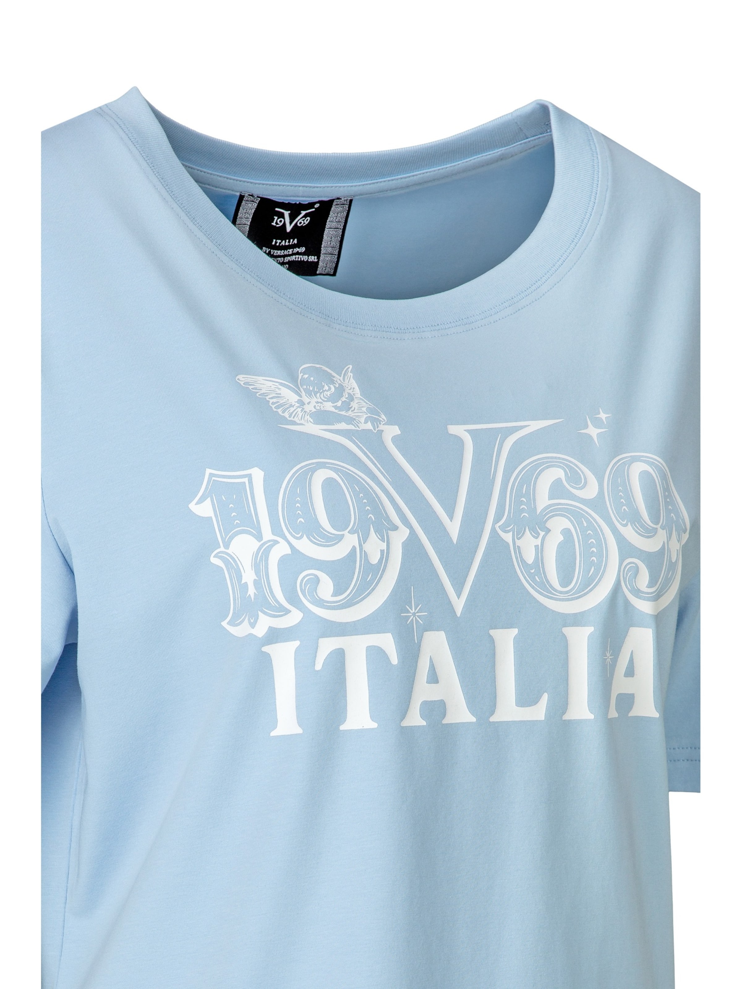 T-shirt 19V69 ITALIA en bleu