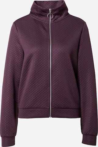 QS Sweatjacke in Lila: predná strana