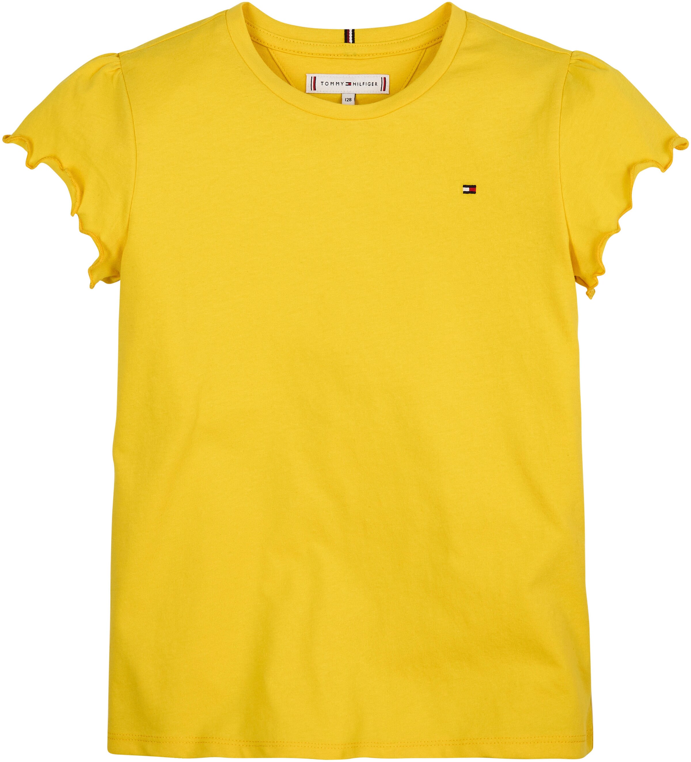 TOMMY HILFIGER T-Shirt in Gelb: Vorderseite
