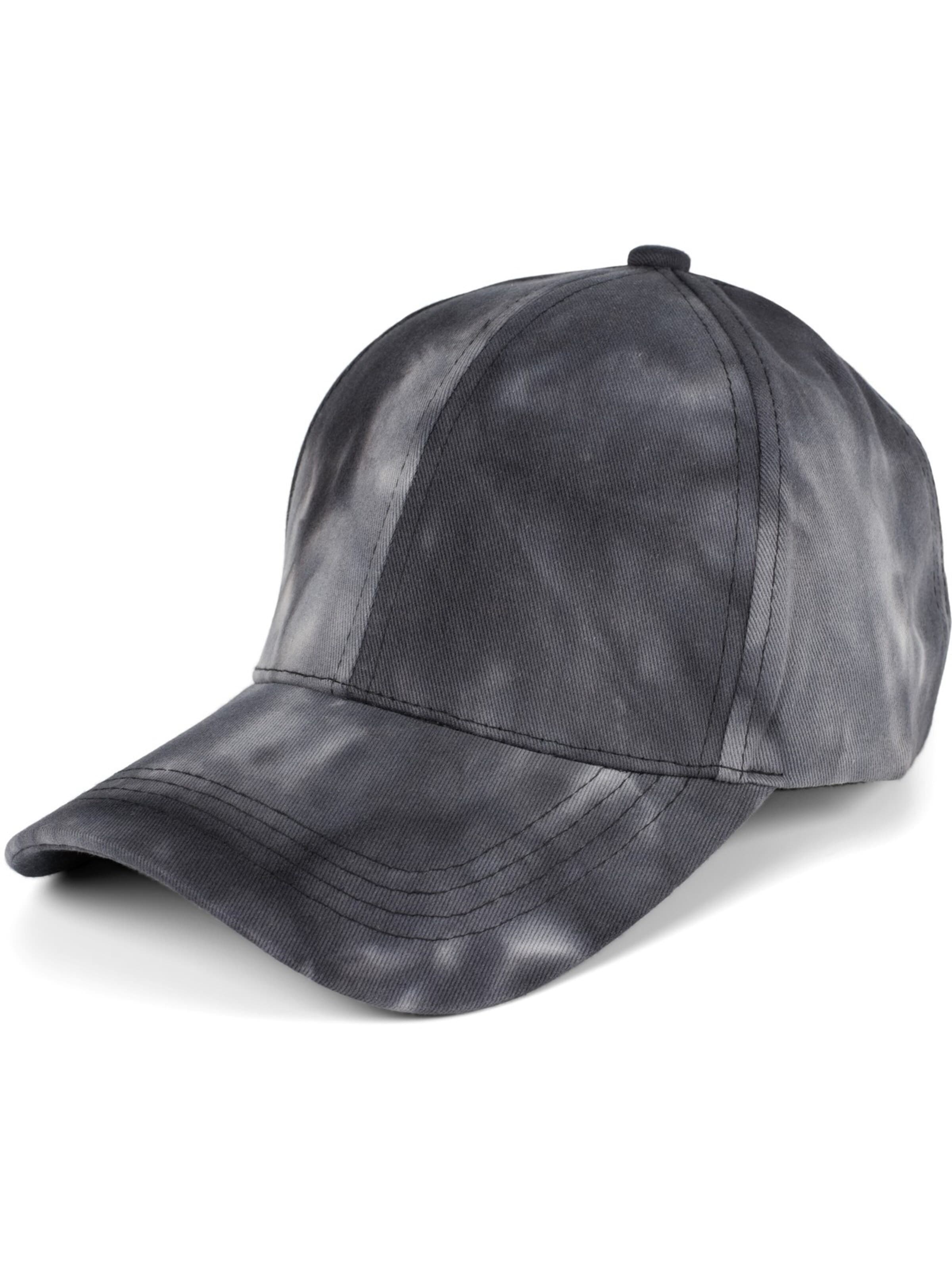 styleBREAKER Cap 'Baseballcap mit Batik Muster'‌‌‌‌‌ in Schwarz