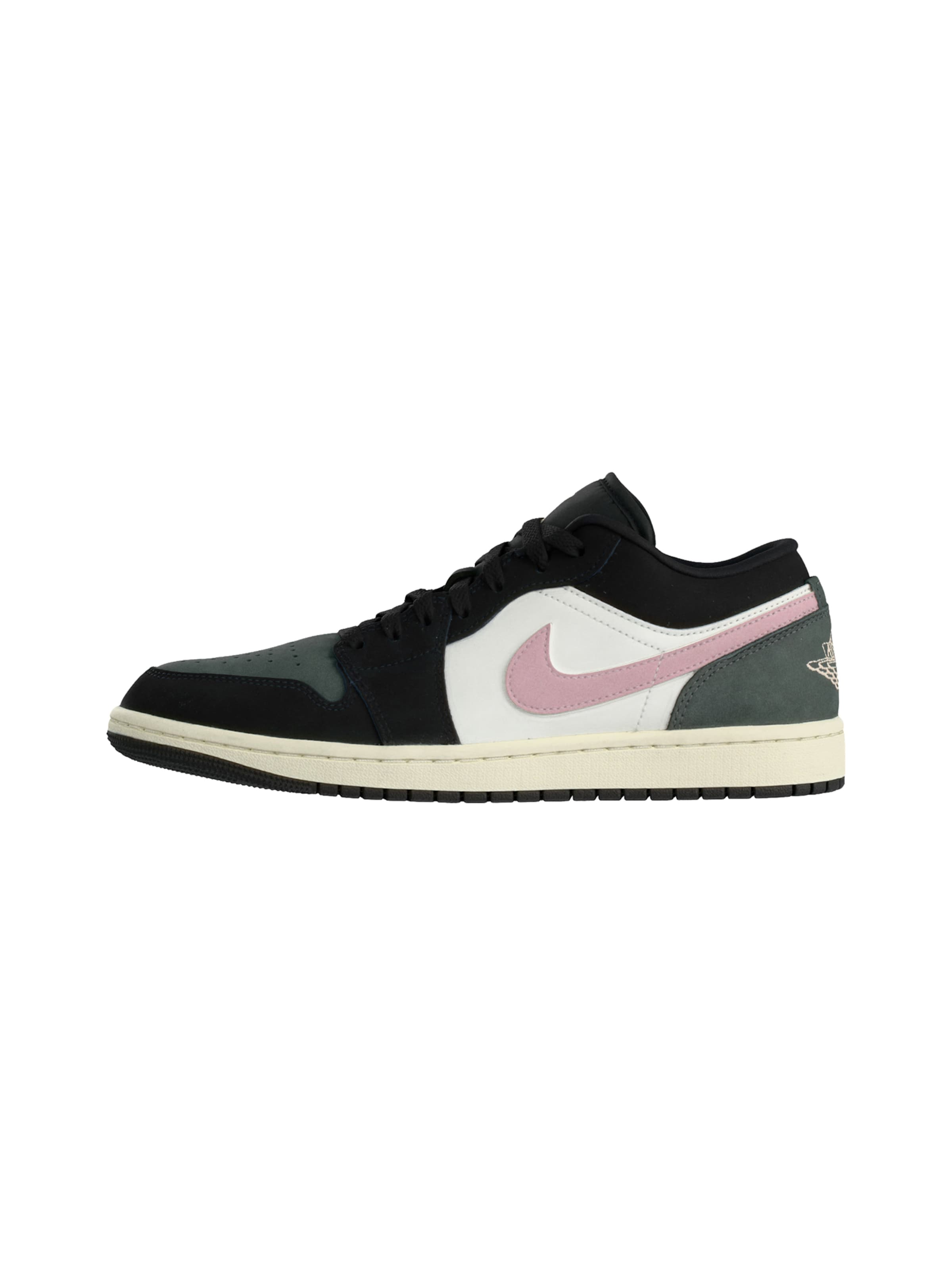 Jordan Σνίκερ χαμηλό 'Air Jordan 1' σε μαύρο: μπροστά