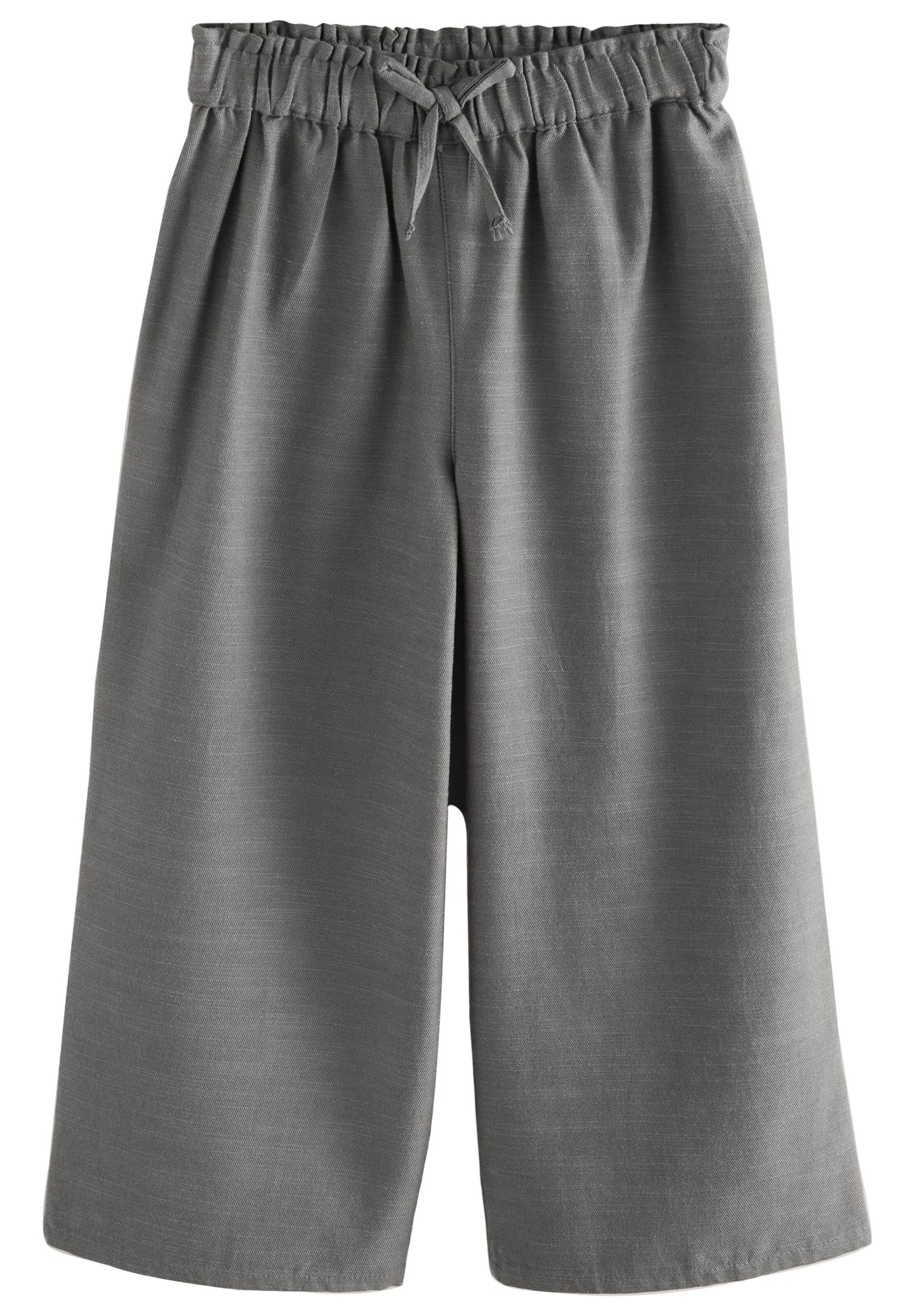 Next Wide leg Trousers in Grey: front