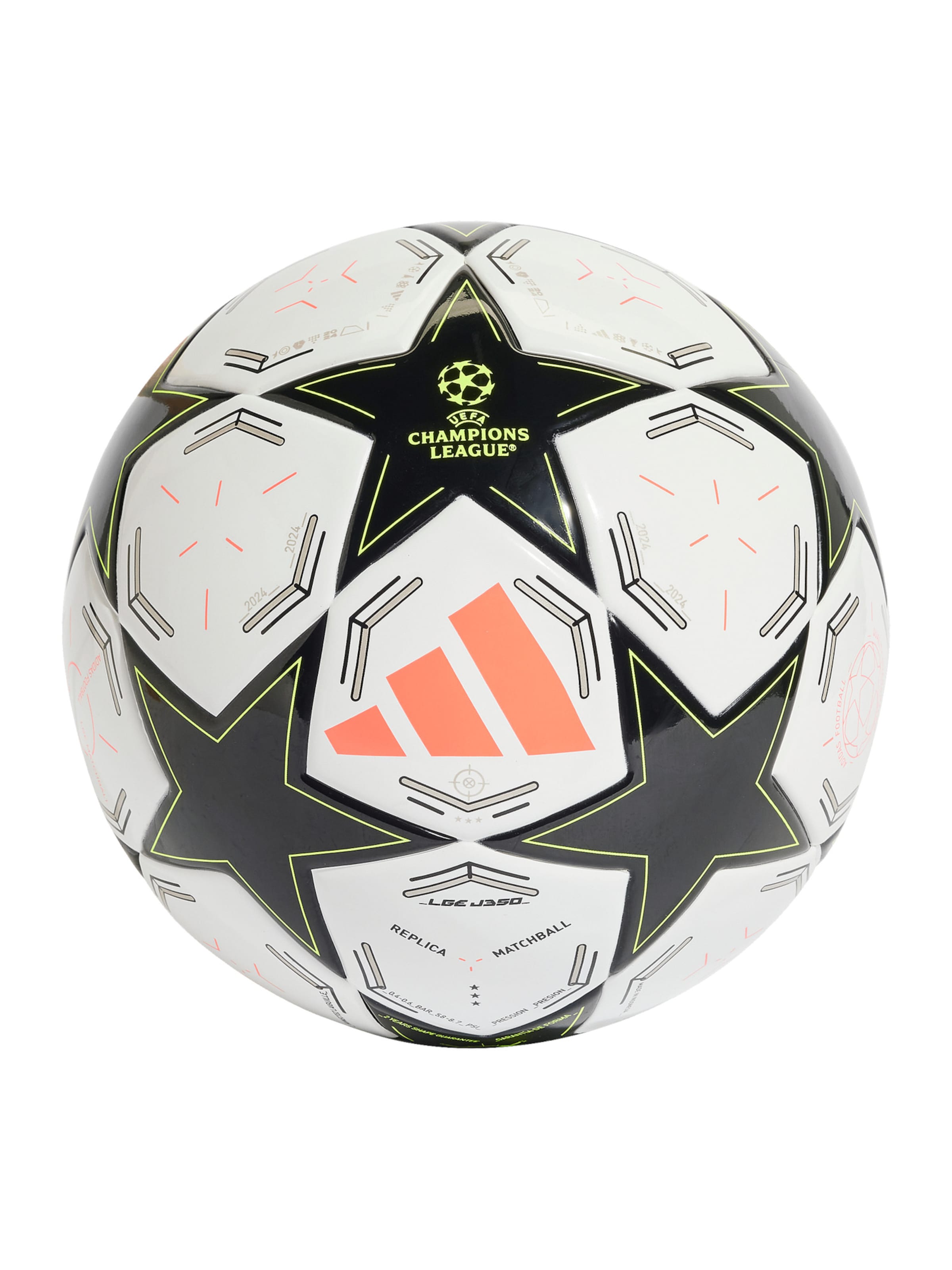 ADIDAS PERFORMANCE Ball in Weiß: Vorderseite