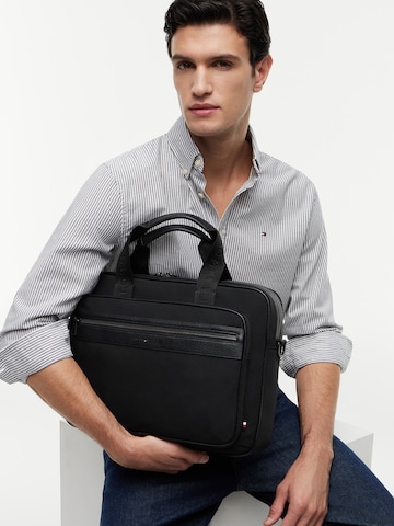 TOMMY HILFIGER Laptop bag in Black