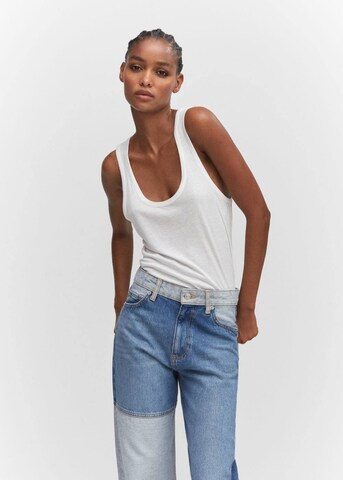 Regular Jeans 'Dorotea' de la MANGO pe albastru