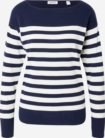 Pull-over ESPRIT en bleu : devant