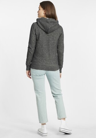 Oxmo Zip-Up Hoodie 'Celia' in Grey