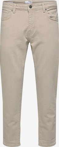 SELECTED HOMME Jeans in Beige: front