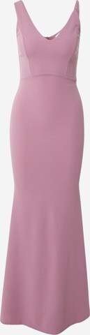 WAL G. Evening dress 'Spears' in Purple: front