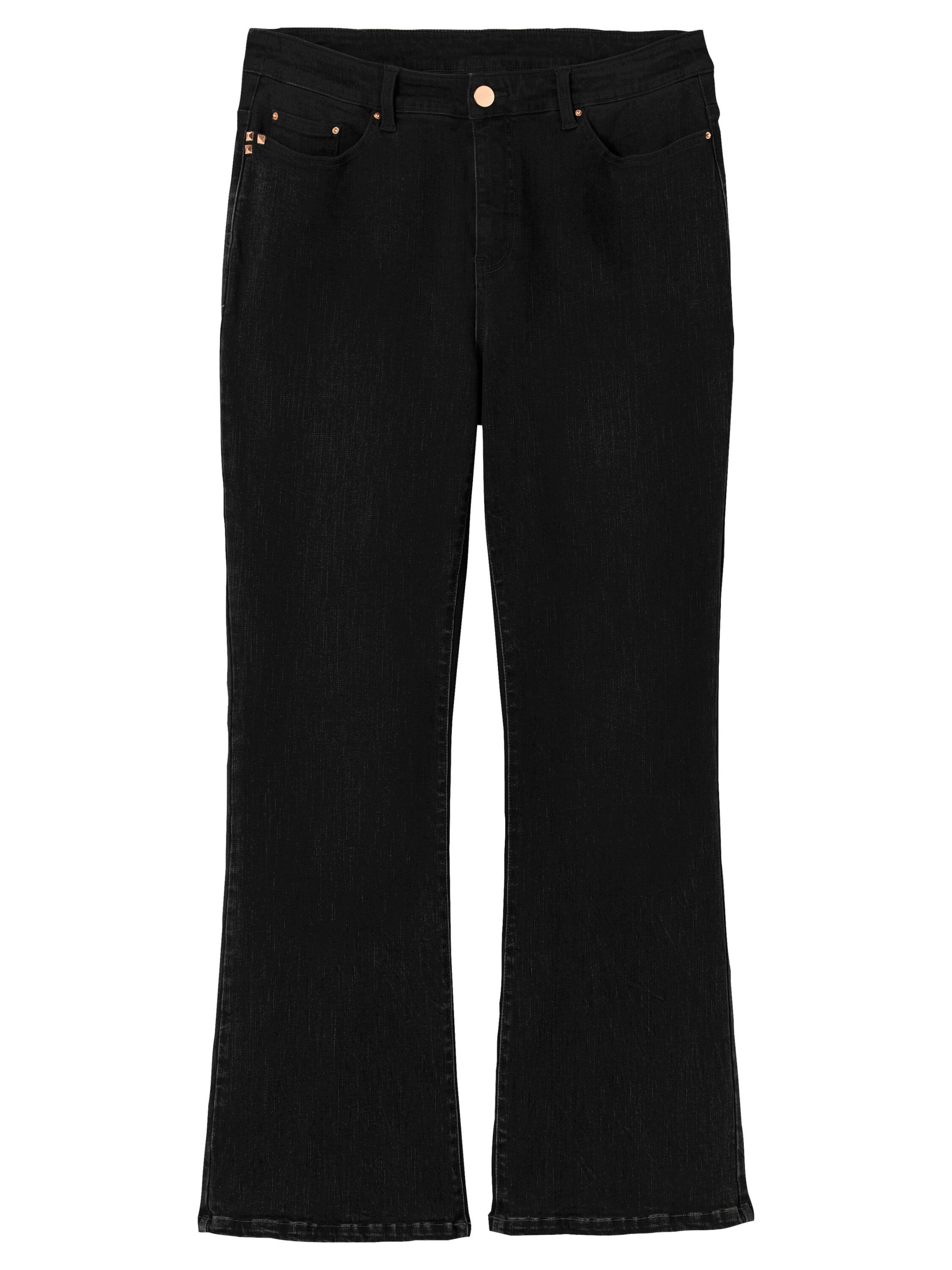 Jeans di SHEEGO in nero: frontale