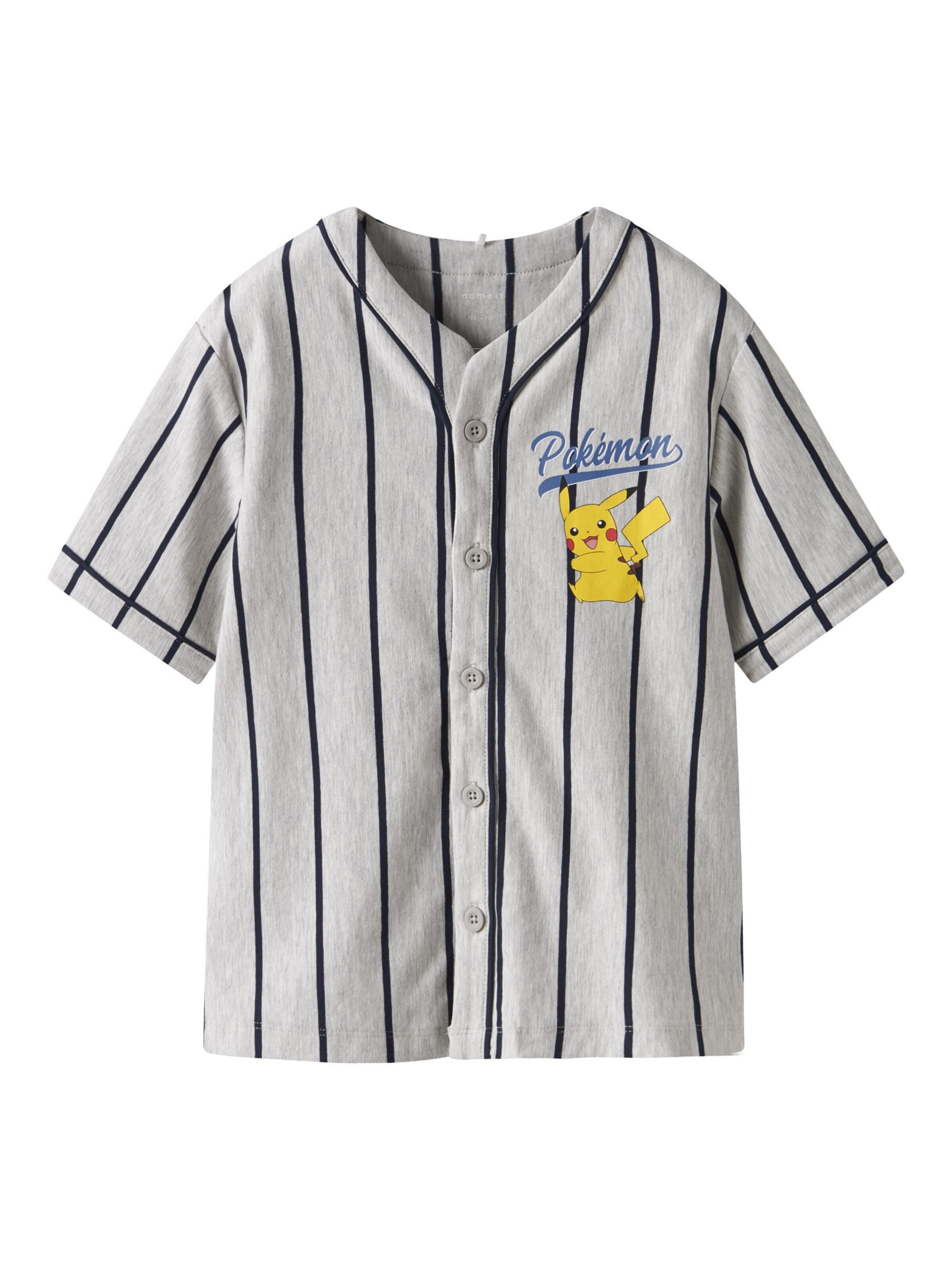 NAME IT - Ajuste regular Camisa en gris: frente