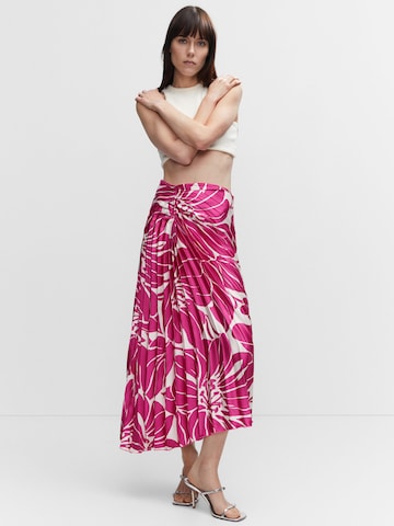 MANGO Skirt 'Fresia' in Pink