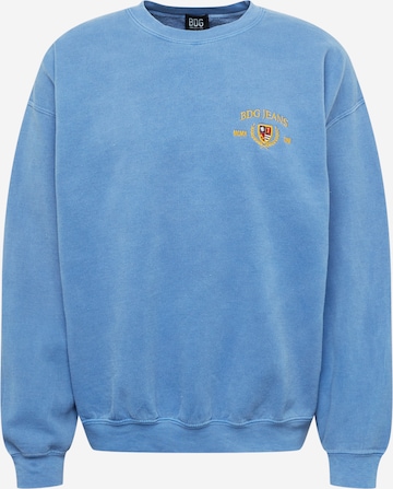 BDG Urban Outfitters Sweatshirt in Blue: front