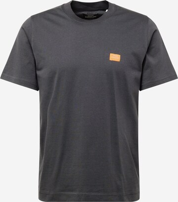 T-Shirt MADS NORGAARD COPENHAGEN en noir : devant