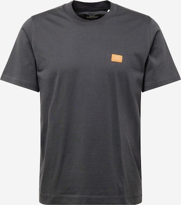 T-Shirt MADS NORGAARD COPENHAGEN en noir : devant