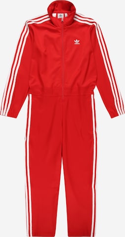 ADIDAS ORIGINALS Sweatsuit in Red: front