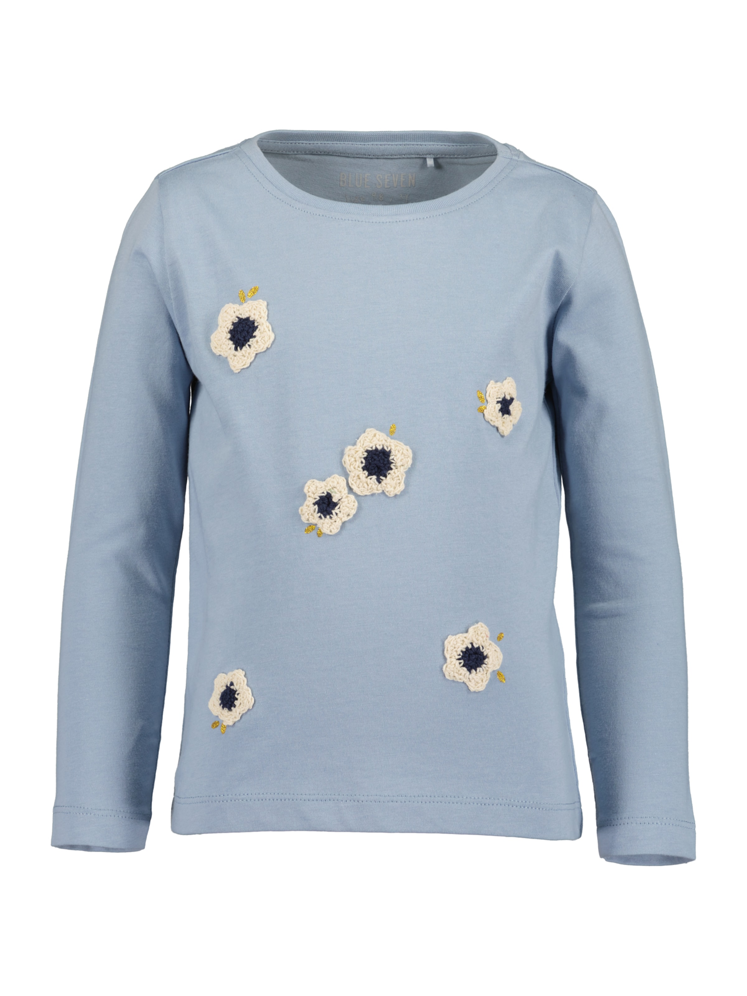 BLUE SEVEN Tričko - Modrá: predná strana