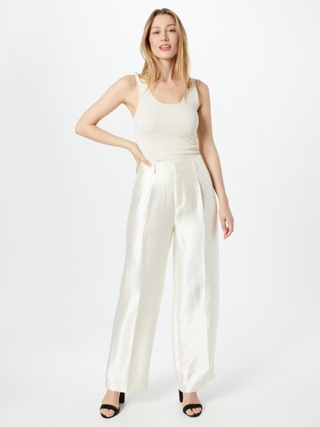 PIECES Top 'Symmi' in Grau