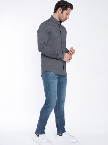 Coupe slim Chemise By Diess Collection en bleu