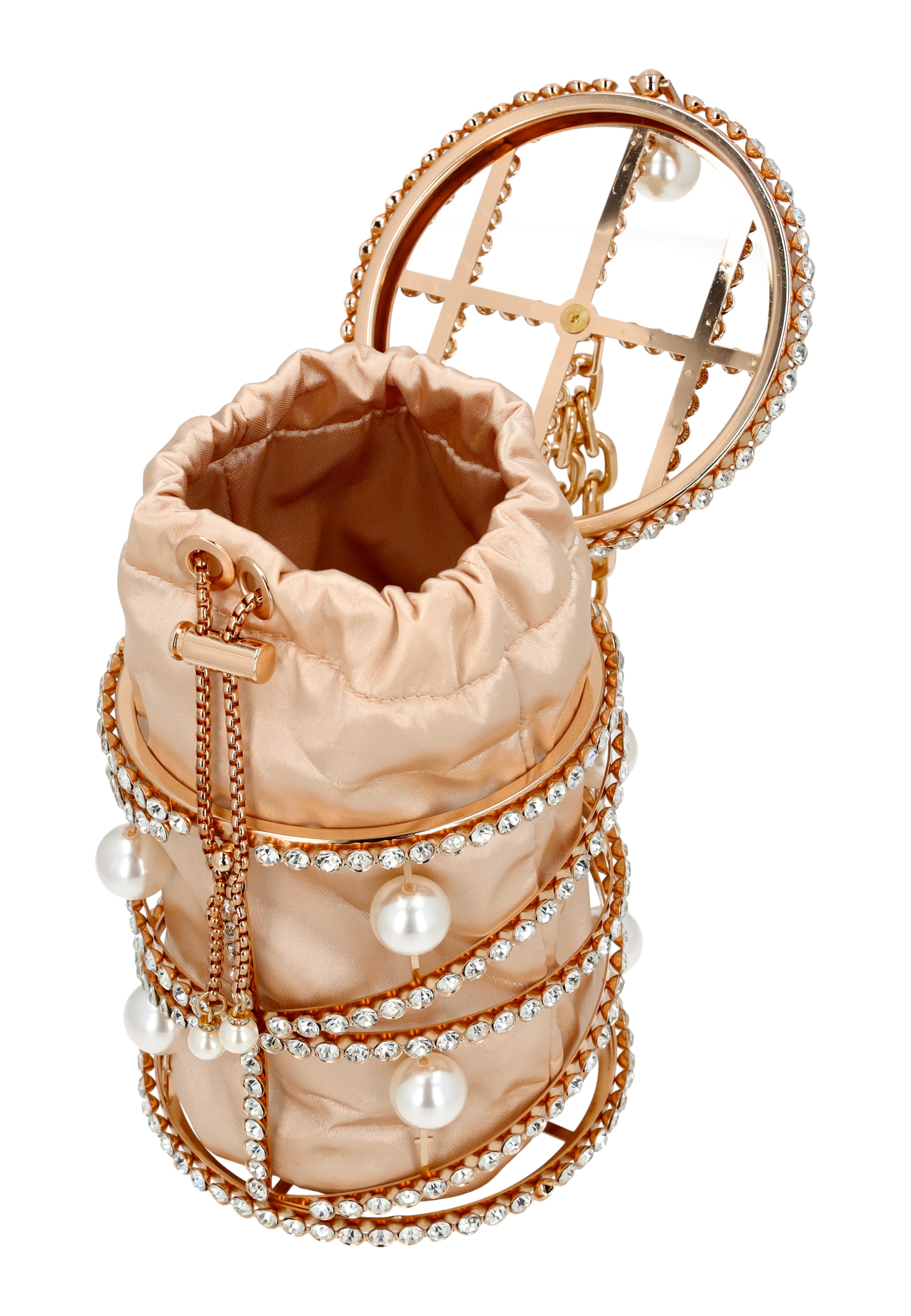faina Clutch in Gold