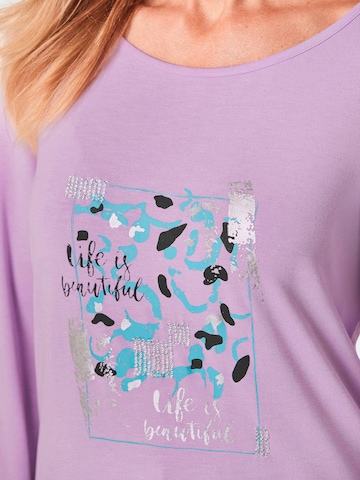 Goldner Shirt in Purple